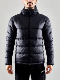 Sportliche Winterjacke Herren Schwarz